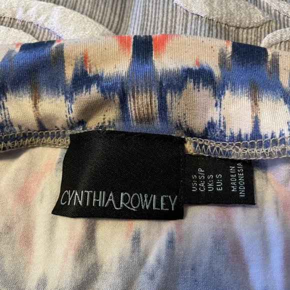 Cynthia Rowley Printed Tie-Dye Maxi Skirt Size Womens Small EUC - Super Comfy - Picture 4 of 5